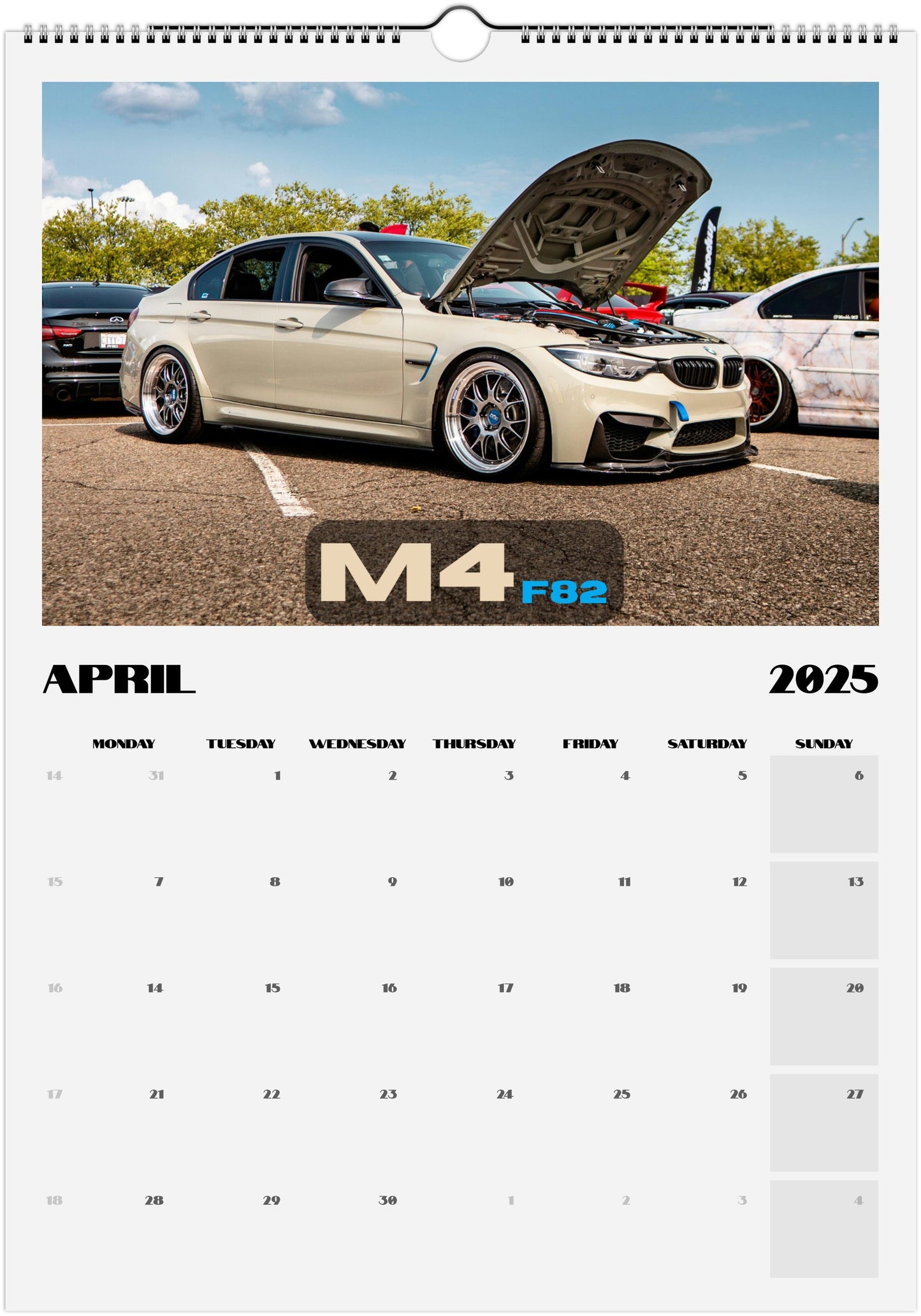 Calendario BMW 2025